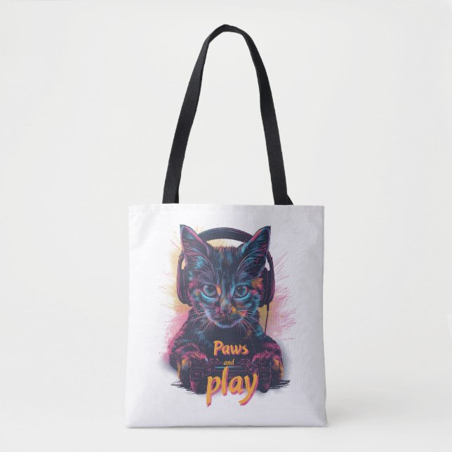 Bolsa Tote Nível de Gamer Superior (Frente)