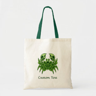 Bolsa Tote Nó Celular Verde Caranguejo