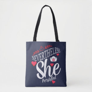 Bolsa Tote No Entanto, Ela Persiste