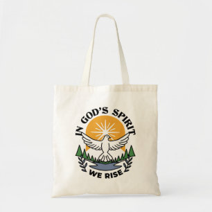 Bolsa Tote No espírito de Deus que levanta - fé e liberdade