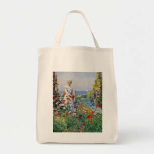 Bolsa Tote No Jardim