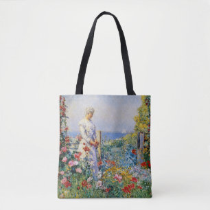 Bolsa Tote No Jardim