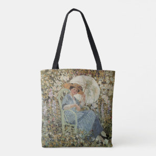 Bolsa Tote No Jardim, Giverny de Frederick Frieseke