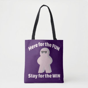 Bolsa Tote No Jogo Pelo Fun Stay Para Vencer Jogo Humor
