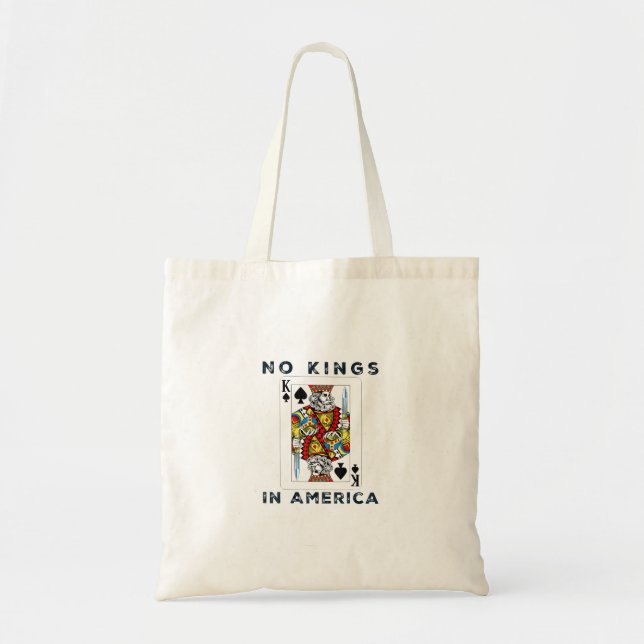 Bolsa Tote No Kings In America We The People Creative Style (Frente)