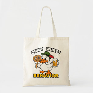 Bolsa Tote No Meu Comportamento De Wurst
