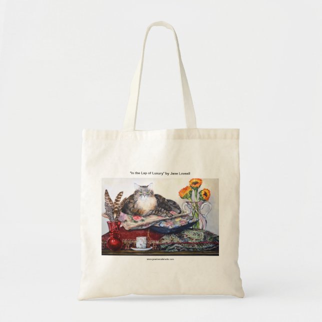 Bolsa Tote No regaço da sacola luxuosa (Frente)