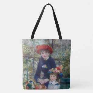 Bolsa Tote No Terraço, Retrato Impressionista, Renoir