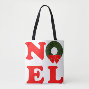 Bolsa Tote Noel Wreath