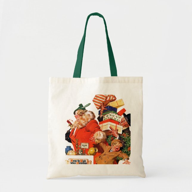 Bolsa Tote Noite antes do Natal (Frente)