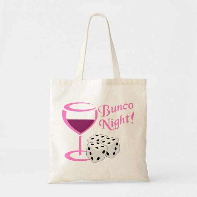 Bolsa Tote Noite de Bunco (Frente)
