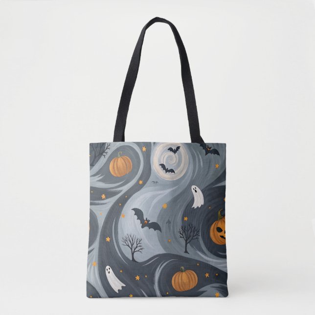 Bolsa Tote Noite de Morte de Halloween (Frente)