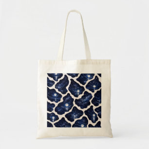 Bolsa Tote Noite de Oceano Enluarada Estrelada