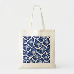 Bolsa Tote Noite de Oceano Lua Cheia