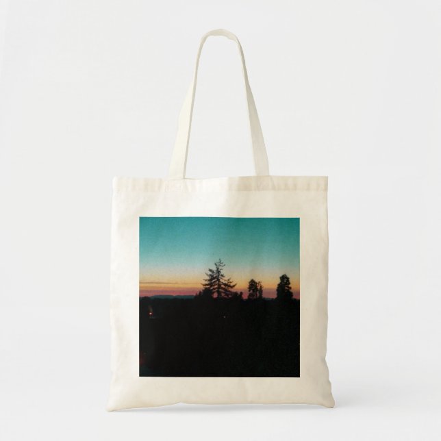 Bolsa Tote Noite de verão no Pacífico Noroeste (Frente)