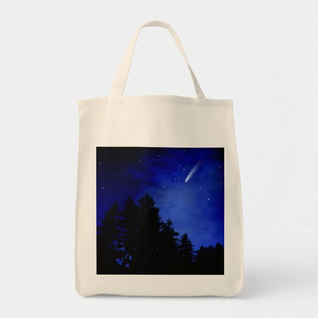 Bolsa Tote Noite do cometa (Frente)