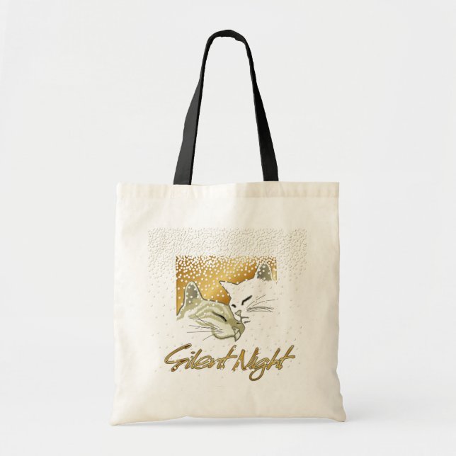 Bolsa Tote Noite Silenciosa (Frente)