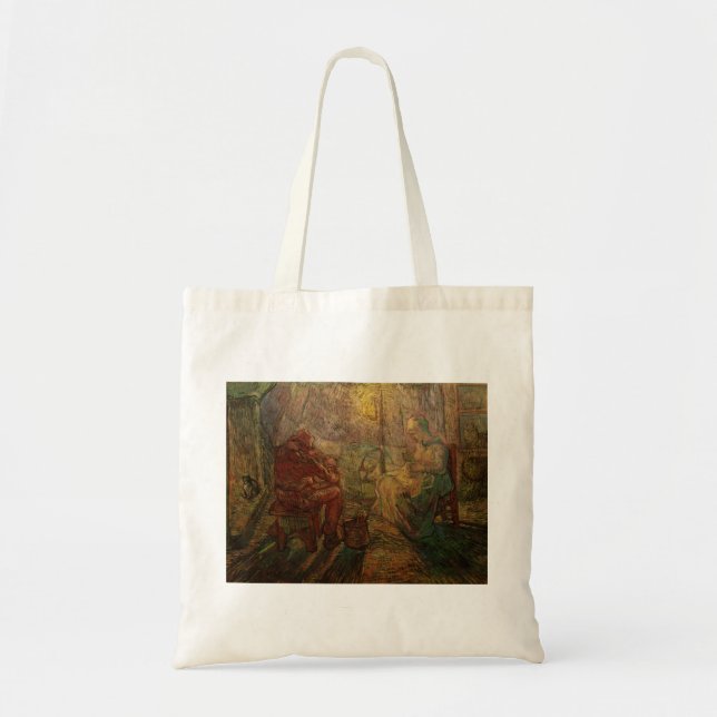 Bolsa Tote Noite - The Watch by Vincent van Gogh (Frente)