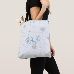 Bolsa Tote Noiva Celestial Ouro Preto Azul