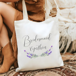 Bolsa Tote Noiva de Lavanda Laurel Casamento 