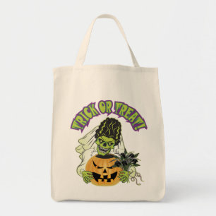Bolsa Tote Noiva do crânio de Frankenstein