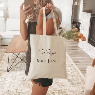 Bolsa Tote Noiva, Futura Sra.   Personalizado Pret