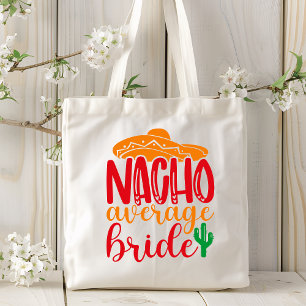 Bolsa Tote Noiva Média Nacho Sombrero Espanhol Casamento Dive