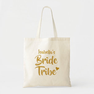 Bolsa Tote Noiva Personalizada Tribo Coração de Ouro