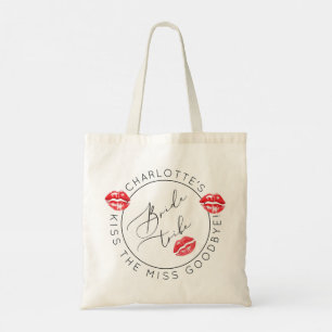Bolsa Tote Noiva Tribo Beijos Vermelhos Beije a Senhorita Ade