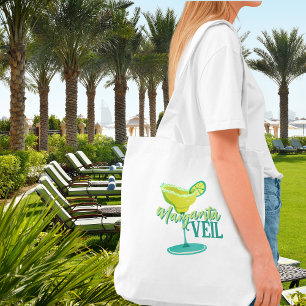 Bolsa Tote Noiva Tropical Véu Margarita