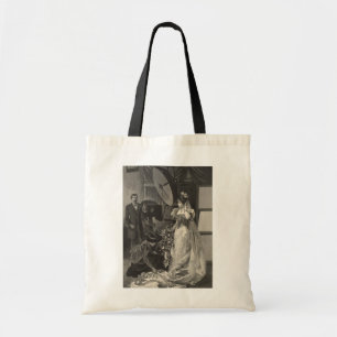 Bolsa Tote Noiva Vintage, Retrato Nupcial com Fotógrafo