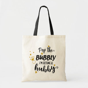 Bolsa Tote Noivado Chá de panela Engraçado Noiva Sra. Weddi