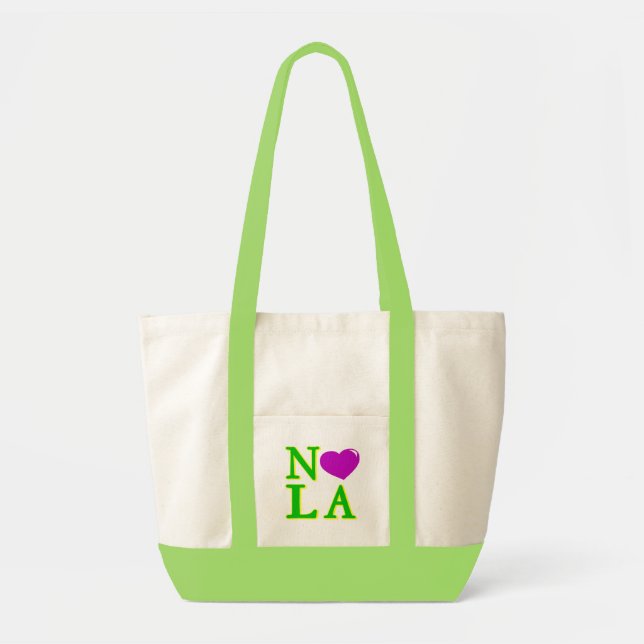 Bolsa Tote NOLA Heart (Frente)