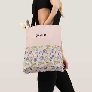 Bolsa Tote Nome antigo de Enfeites de natal movidos