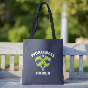 Bolsa Tote Nome da Equipe de Pickleball Personalizada