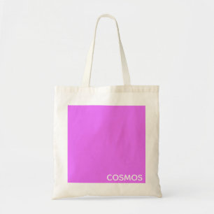 Bolsa Tote Nome de cor roxa do Cosmos