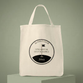 Bolsa Tote Nome do Clube de Golfe Scramble