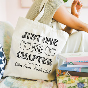 Bolsa Tote Nome do Clube do Livro Apenas Mais Um Capítulo Cit