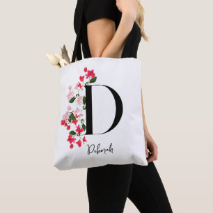 Bolsa Tote Nome do Monograma Personalizado Saco de Tota - Let