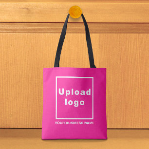 Bolsa Tote Nome e logotipo da empresa na barra de ferramentas