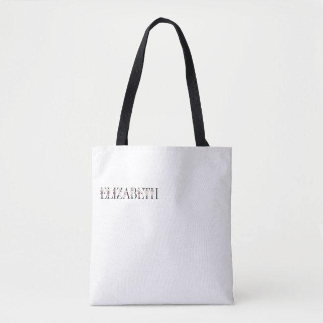 Bolsa Tote Nome Elizabeth (Frente)