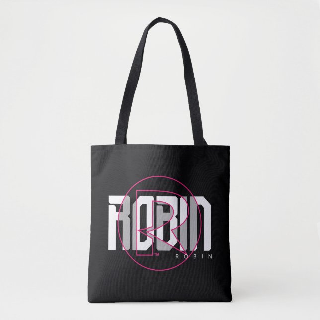 Bolsa Tote Nome Gráfico Robin Hi-Tech (Frente)