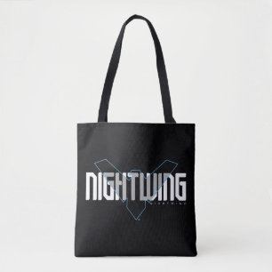 Bolsa Tote Nome Hi-Tech Gráfico do Nightwing