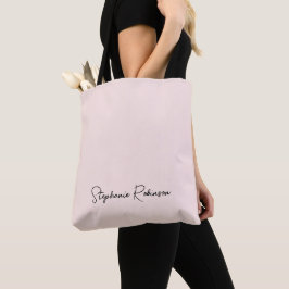 Bolsa Tote Nome Monograma Personalizado com Letra de Forma St