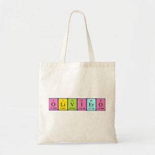 Bolsa Tote Nome periódico da mesa Oliviero tote saco