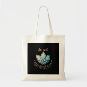 Bolsa Tote Nome Personalizado Bag de Tota do Lotus - [NAME] B