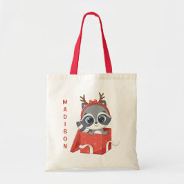 Bolsa Tote Nome Personalizado Bag de Tote de Natal