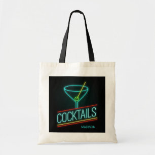 Bolsa Tote Nome personalizado COCTAILS