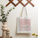 Bolsa Tote Nome Personalizado da Lista de Estilos Rosa Modern<br><div class="desc">Apresentamos nosso produto Moderno Link Glitter Sparkles Personalized Name, disponível exclusivamente no Zazzle! Faça uma declaração na moda e personalizada com este design espantoso que combina o encanto da brilho rosa com um toque moderno. Quer você esteja procurando um presente ou um especial para si mesmo, este produto é perfeito...</div>