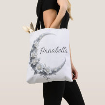 Nome Personalizado de Deusa Lunar Celestial Floral